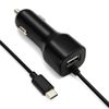 Economy ładowarka samochodowa USB 2A + kabel Typ-C
