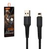Somostel kabel USB - Lightning 3.6A 30W 1m QC 3.0 czarny SMS-BW06