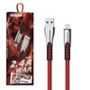 KABEL USB IPHONE 2.4A SOMOSTEL CZERWONY 2400mAh QUICK CHARGER QC 3.0 1M POWERLINE SMS-BW02