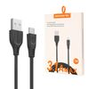 Somostel Kabel USB - Typ-C 3.1A 30W 3m Quick Charge QC3.0 Czarny SMS-BT03