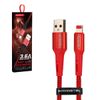Somostel kabel USB - Lightning 3.6A 30W 1m QC 3.0 czerwony SMS-BW06