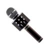 ECOBOX MIKROFON KARAOKE CZARNY BEZPRZEWODOWY Z WBUDOWANYM GŁOŚNIKIEM