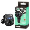Fm transmiter X8 Bluetooth 3.1A Czarny Zestaw głośnomówiący + ładowarka