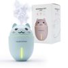 ECOBOX DYFUZOR ZAPACHOWY - NAWILŻACZ ULTRADZWIĘKOWY KITTY 4W1 LED NIEBIESKI