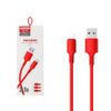 Somostel Kabel USB - Lightning 3.1A 30W 1.2m Quick Charge QC3.0 Czerwony SMS-BP06
