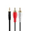 ECONOMY KABEL STEREO 1,5M CHINCH RCA DO JACK 3,5 CALA