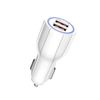 LITTE ŁADOWARKA SAMOCHODOWA 2 X USB BIAŁA 2XUSB 20W