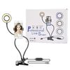 ECOBOX LAMPA LED + UCHWYT UNIWERSALNY RING SELFIE LAMPKA 12W