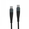 REDX KABEL USB PD TYP-C DO TYP-C CZARNY 2M OPLOT WZMACNIANY