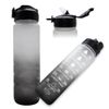 TRUSTY BUTELKA SPORTOWA / MOTYWACYJNA BIDON REFILL BIAŁO-CZARNY