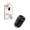 Somostel ładowarka samochodowa USB / Typ-C 30W 5A QC PD czarny SMS-A40