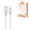 Somostel kabel USB - Lightning 3.1A 2m QC3.0 biały SMS-BT02