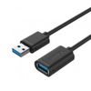 UNITEK PRZEWÓD PRZEDŁUŻACZ USB-A - USB-A 1 M CZARNY