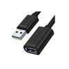 UNITEK PRZEWÓD PRZEDŁUŻACZ USB-A - USB-A CZARNY 2.0 AM-AF 2M