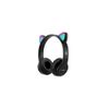 SŁUCHAWKI NAUSZNE BLUETOOTH KIDS CAT CZARNE
