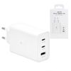Ecobox Ładowarka sieciowa USB+2XTYP-C 65W Power Delivery PD Biały EP-T6530