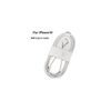 Economy kabel PD do iPhone 16 oplot + kluczyk Typ-C - Typ-C 60W 1m biały