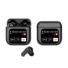 Ecobox Słuchawki bluetooth douszne Touch LCD TWS USB-C BT5.4 czarny 400mAh