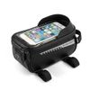 Trusty sakwa rowerowa wodoodporny + uchwyt na telefon czarny