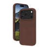 dbramante 1928 Roskilde MS - skórzane etui do iPhone 17 Pro kompatybilna z MagSafe (dark tan)