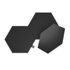 Nanoleaf Shapes Hexagons Expansion Pack - dodatkowe panele świetlne (3 panele świetlne) (black)