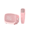 myFirst Voice 2 - zestaw do karaoke dla dzieci - mikrofon i głośnik bezprzewodowy z efektami modyfikacji dźwięku (pink)