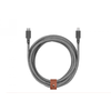 Native Union Belt Cable XL - kabel USB-C - lightning, 3 m (zebra)
