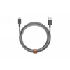 Native Union Belt Cable XL - kabel USB-A - lightning, 3 m (zebra)