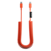 Native Union Pop Cable - kabel USB-C - USB-C, 2,4 m 60W (alarm red)