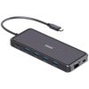 Stacja ładująca 4smarts SmartDock 11w1 4xUSB-A/USB-C/RJ45/Audio/Mic/HDMI