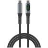 Kabel USB4 4smarts DigitCord 240W 1.5m czarny