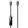 Kabel 4smarts ScreenCord 240W USB-C/USB-C 1.2 m czarny