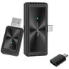 Adapter samochodowy 4smarts transmiter Screen Mirroring CarPlay czarny