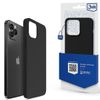 Etui 3MK Silicone Case do Apple iPhone   12 / 12 Pro czarny