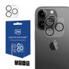 3MK Lens Pro Full Cover iPhone 14 Pro/14Pro Max Szkło Hartowane na obiektyw aparatu z ramką montażową 1szt