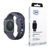 3MK Silicone Watch Strap szary/greydla Apple Watch 42/44/45/49mm