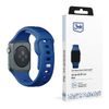 3MK Silicone Watch Strap Niebieski/Bluedla Apple Watch 42/44/45/49mm