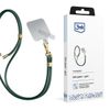 3MK EasyClip Dark Green (gold)smycz do telefonu