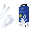 3MK Hyper Charger PD 25W ład. sieć.biała/white + 1x USB-C Cable