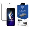 Szkło hartowane 3MK HardGlass Max do     Apple iPhone 16 Pro Max czarny