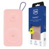 3MK Powerbank PastelUp 10,000mAh 22.5Wz Magsafe + ładowanie Apple Watch różowy