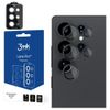 Ochrona na obiektyw aparatu 3MK Lens     Protection Pro do Samsung Galaxy S25 Ultra czarny 4szt