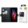 Etui 3MK Wallet Case do Samsung Galaxy S25 Edge czarny