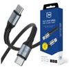Kabel 3MK Hyper Cable N-SERIES USB-C do  USB-C 2m 20V/3A 60W czarny