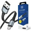 Kabel 3MK Hyper Cable N-SERIES USB-A do MicroUSB QC 3.0 5V/2A 10W czarny