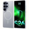 Etui 3MK Smoke MagCase do Samsung Galaxy S26 Ultra biały