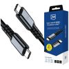 Kabel 3MK Hyper Cable N-SERIES USB-C do USB-C Thunderbolt 4 2m 48V/5A 240W czarny