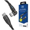 Kabel 3MK Hyper Cable N-SERIES USB-C do USB-C 1m 20V/5A 100W czarny