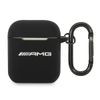 AMG AMA2RBK AirPods cover czarny/blackSilicone Big Logo