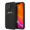 AMG AMHCP13LOSDBK iPhone 13 Pro / 136,1" czarny/black hardcase Leather Curved Lines